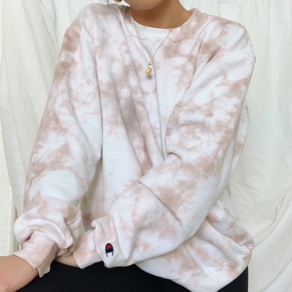 champion tie dye sweatshirt